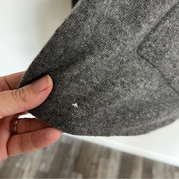 *NEW* Phenix Cashmere Jersey Cape Cardigan - Flawed - Picture 8 of 12